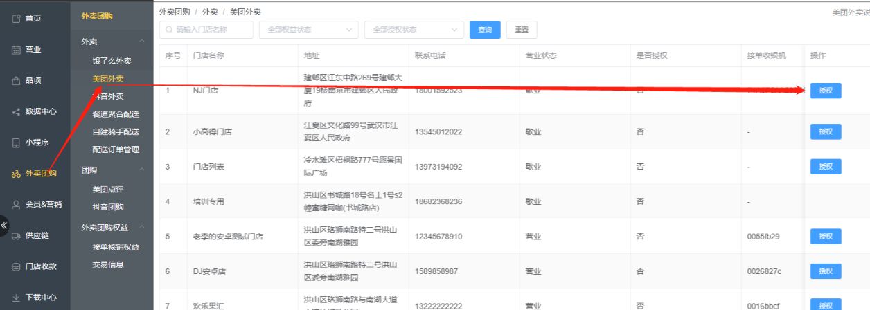 商户saas接入美团外卖要付什么费用吗 - 步骤1